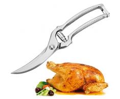 Westmark Geflügelschere, Federmechanismus, Schneidklingenlänge: 7 cm, Rostfreier Edelstahl, Poliert, Classic, Silber, 13712260