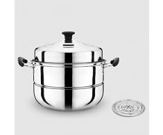 Dampfkorbhalter für Instant-Topfzubehör Gemüsedampfeinsatz, Gemüsetopf aus Edelstahl-1steamingtablets