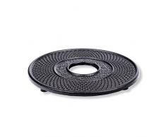 Schramm® Gusseisen Untersetzer ca.14cm für Teekannen bis 1500ml Asiatischer Untersetzer Kanne Kannen Unter Setzer Absteller Japanischer Stil