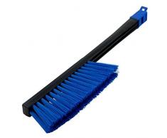 L&P A059-2 Stück Schneebesen Murska Besen Auto Schneebürste lang Winter Schneefeger Schnee Bürste Feger Auto Winter Original aus Finnland TOP Qualität (2 Stück L&P A059 Farbe zufällig)