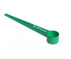 Foodtastic XXL Löffel 30cm | Messlöffel extra lang und mit 25ml und 50ml Dosierhilfe | Dosierlöffel für Whey Protein 2kg 5kg Instant Oats