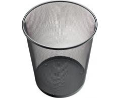 Helit H2518595 - Papierkorbthe circle network 15L, schwarz