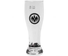 Eintracht Frankfurt Weizenbierglas Skyline, Glas, Bierglas SGE - Plus Lesezeichen I Love Frankfurt