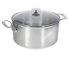 DE BUYER 3427.28 Milady Kochtopf, Deckel für zum Backen 28 cm