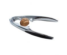 TRIXES Metall Nussknacker mit Gummigriff für Nüsse oder Schalentiere