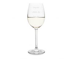 KIXY Weißweinglas von Leonardo - Guter Tag! Schlechter Tag! Frag nicht! - Weinglas Gravur