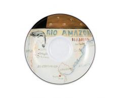 Seltmann VIP. Collection Espressountertasse, Brasilien 23298, Braun, 12 cm, 6-teilig