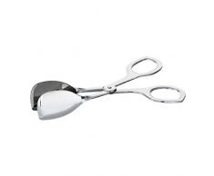 Sambonet 52550C88 Living Brot-/ Gebäckzange 18 cm, Edelstahl 18 x 10 cm