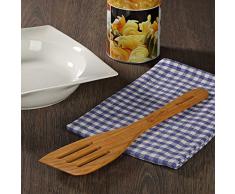 polar-effekt Pfannenwender aus Kirschholz mit Gravur - Personalisiert mit [Namen] - Bratenwender aus Holz – Geschenkidee zum Geburtstag Kochen und Backen – Motiv Kleiner Helfer