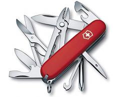 Victorinox Taschenmesser Deluxe Tinker (17 Funktionen, Phillips-Schraubendreher, Kombizange, Schere) rot