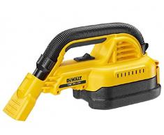 DeWalt Akku-Handsauger/ Handsauggerät (18 Volt, Hepa-Hochleistungsfilter, ergonomisch gu mmierter Griff, ausziehbarer Saugschlauch, entleerbarer Staubbehälter mit 1.9 l Fassungsvermögen) DCV517N