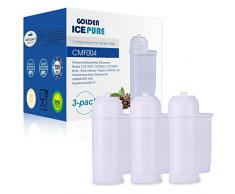 TÜV SÜD, NSF zertifiziert kaffeevollautomat wasserfilter CMF004 Ersatz für Siemens EQ Series, EQ 6, Siemens TZ70003, TCZ7003, TCZ7033, Brita Intenza 3 Stück von GOLDEN ICEPURE(rechnung vorhanden)