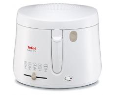 Tefal Maxi Fry FF1000 Fritteuse (1900 Watt, regelbare Temperatur, wärmeisoliert, 1 kg Fassungsvermögen) weiß