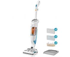 Rowenta RY7557WH 2-in-1 Steam & Clean Staubsauger und Dampfreiniger (1700 Watt, bis zu 25 g/Min. Dampfleistung, 0,7 l Wassertankkapazität) Weiß