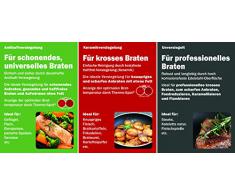 Tefal L32092 Ingenio Talent Induction Pfannen-Sets, 24 und 28 cm, abnehmbarer Griff, Induktionseignung