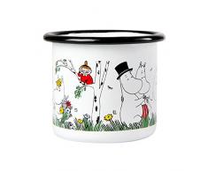 Muurla - Henkelbecher/Henkeltasse - Mumin Familie - Emaille - 150 ml