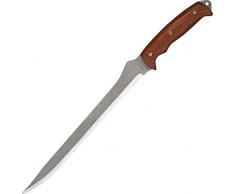Condor Tool and Knife Tiburon Filet 9.5-Inch Blade with Leather Sheath by Condor Tools & Knives