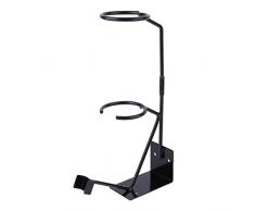 QWERTOUR Gravity-Feed Lackierpistole Halter Sprayer mit Siebhalter Wand Sitzbank Ständer Ständer montiert + Lack Papier Seiher