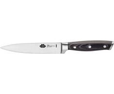 Ballarini 18610-161-0 Trebbia Fleischmesser, Griff aus Pakkaholz, Deutscher Edelstahl, 16 cm