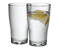 WMF Wasserglas-Set 2 Stück Basic Glas spülmaschinengeeignet