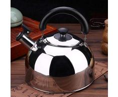 GJJSZ Herdplatte Induktions-Pfeifkessel aus Edelstahl 6,0 Liter