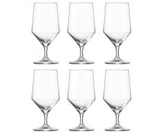 Schott Zwiesel 112842 Wasserkelch, Wasserglas Pure, 451ml, H 17cm (6 Stück)