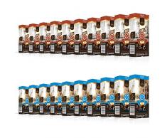 200 Kaffeekapseln - SanSiro Kaffee Selection - Kompatibel mit Nespresso®*-Maschinen - Barista Quality (100 Crema & 100 Lungo Kapseln)