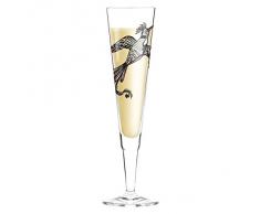 Ritzenhoff White Label Champagnerglas, Glas, Mehrfarbig, 7 x 7 x 24 cm