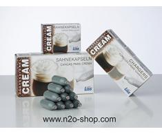 20 x 8g Lose Liss Sahnekapseln Sahnepatronen für Sahnebereiter, Sahnespender, Sahnesiphons, Sahnegeräte