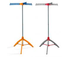 BigDean Wäscheständer platzsparend universal Aufbewahrung Wäsche trocknen Wäschetrockner Klappbar Zusammenklappbar geringer Raumbedarf Hemden Blusen Pullover Kleider