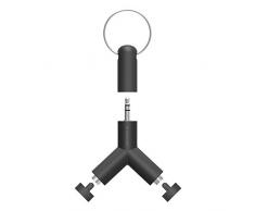 Green E Schlüsselanhänger Eigelbtrenner Audio recycelbar schwarz