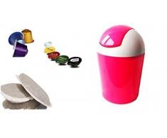 Tischabfallbehälter pink
