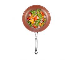 tianluo Plüschtier Runde Antihaftbeschichtete Kupferpfanne Mit Keramikbeschichtung Und Induktionspfannen