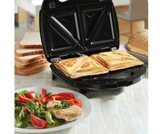 NETTA Sandwichmacher | Sandwichtoaster mit extra tiefen Grillplatten | 750W