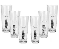 Mixcompany Shatlers Cocktail Gläser - 6er Set Longdrink/Cocktail Glas/Gläserset
