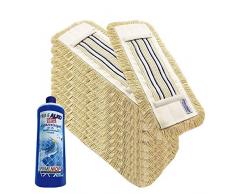 10 Stück 40cm Profi Baumwolle Wischmop Baumwollmop Bodenwischer Wischmopp Prime Mop Best 40 cm