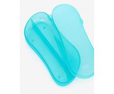 GJZ Hochwertige Küche Studenten Haushaltsutensilien Geschirrbeutel Geschirrset Ableware Box Tragbarer Flip Cover Typ Besteckkoffer