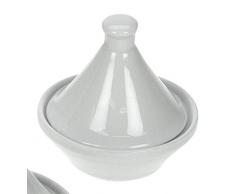 Cosy & Trendy RH41618 Mini-Tajinen, 7 x 7 cm, Weiß, 4 Stück