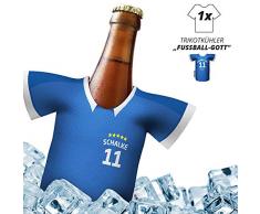 Ligakakao Herren Trikot 2019/20 kühler Home für. S04-Fans | FUßBALL-Gott | 1x Trikot | Fußball Fanartikel Jersey Bierkühler by