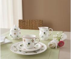 Villeroy & Boch - Petit Fleur Kaffeetasse, zarte Tasse aus Premium Porzellan mit filigranen Reliefs und blumig-fruchtigen Motiven, 200 ml