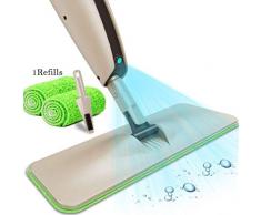 Magic Spin Mikrofasermopp, 360 ° Boden Magic Microfaser Pads Multi Mop Bodenmop Mikrofasermopp