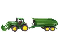 Siku 3863 - Traktor mit Frontlader u. Muldenkipper