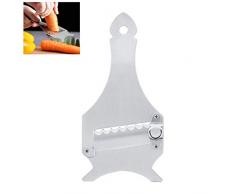 Koowaa Trüffelhobel Edelstahl Schoko Trüffelrasierer Verstellbarer Rasierklinge Käserasierer Ideal für Trüffelgemüse Schokolade