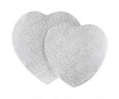 FunCakes Cake Drum - herzförmige Kuchenplatte ca. 27,5cm