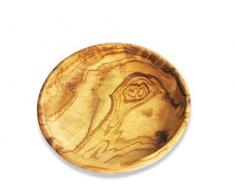 Teller LAMAMMA - Schale aus Olivenholz. Durchmesser 9-10 cm. Mit sehr schöner Maserung. Mit vegetabilem Öl eingelassen. Jede Schale ist ein Unikat.