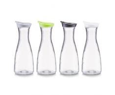 Zeller Glaskaraffe 900 ml - mit praktischem Clip-Verschluss