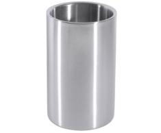 Contacto Edelstahl Wein-Flaschenkühler doppelwandig, matt