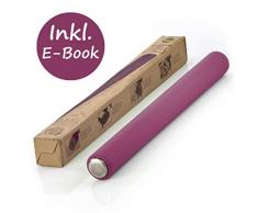 TreeBox Profi Teigrolle aus Silikon und Edelstahl - Das Moderne Nudelholz ohne Griffe - Fondant und Teig im Handumdrehen Ausrollen - Antihaftwirkung