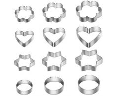 kinnter Silikon Cupcake Muffin Backförmchen Liners wiederverwendbar Antihaft-Kuchen Formen