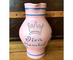 Rosa Diva Bembel - 1 Liter #Bembel #Weinkrug